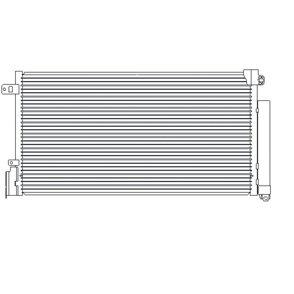 Replacement A/C Condenser w/Subcool (See compatibility Chart)