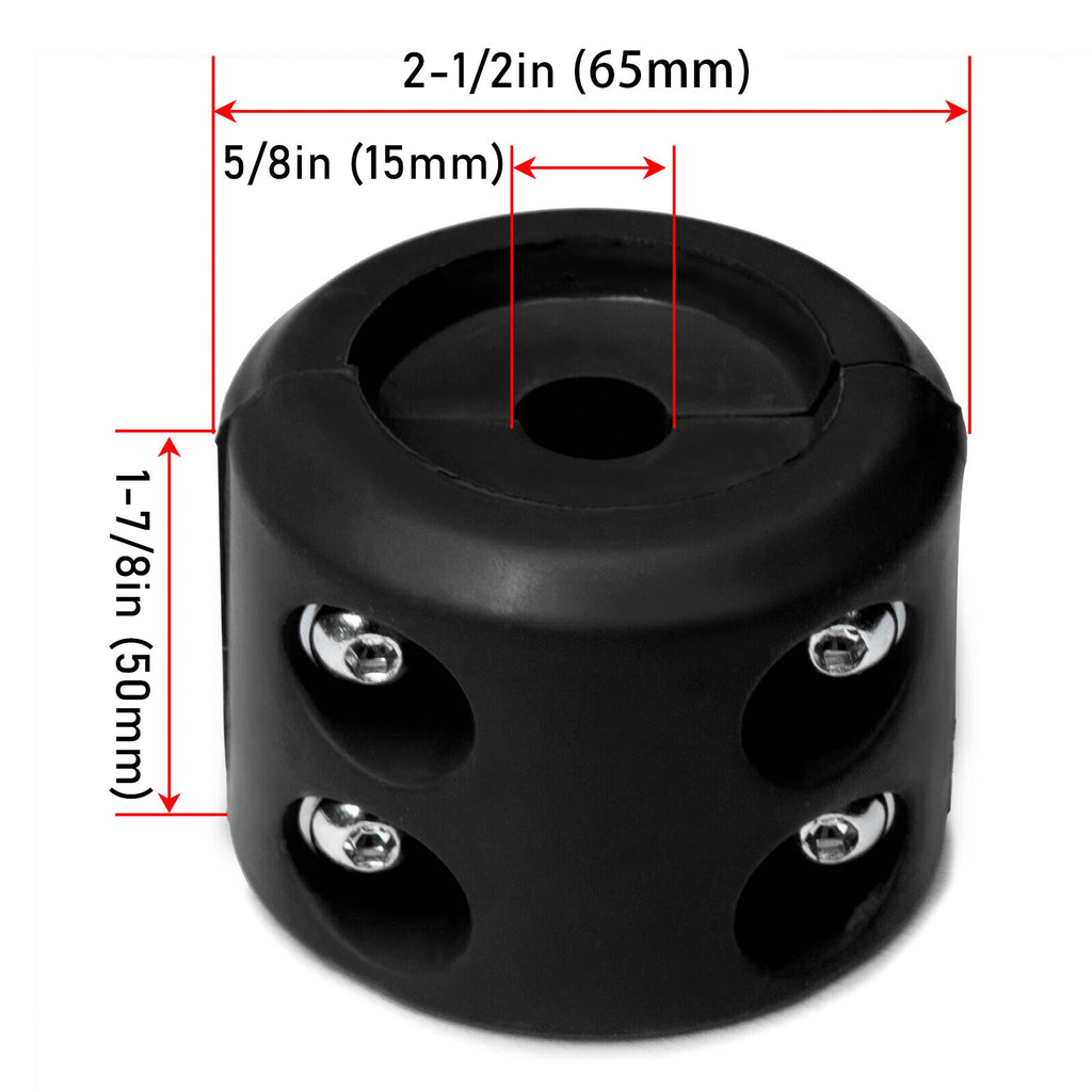 Winch Stopper Rubber Cable Line for ATV UTV (Waterproof)
