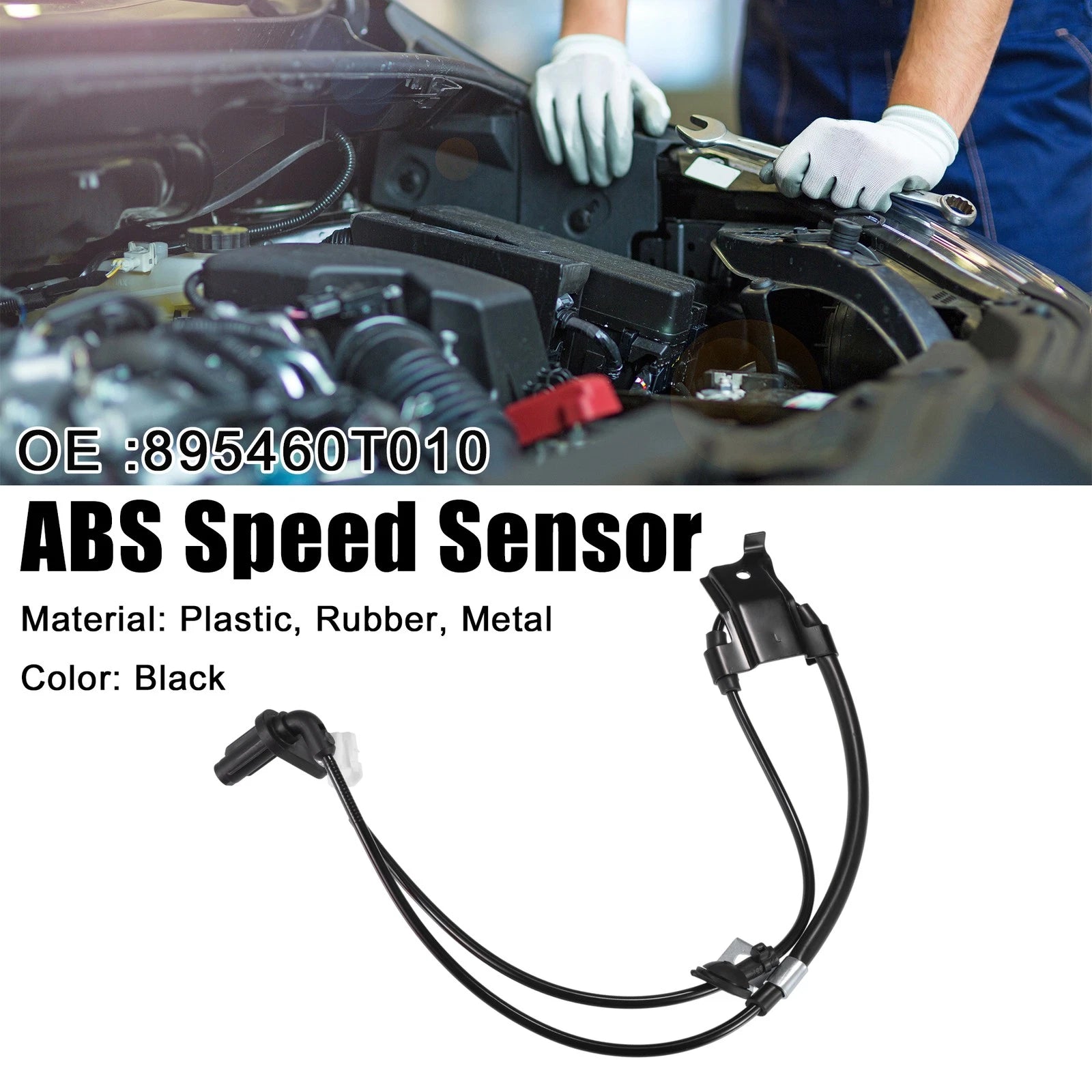 Rear Left ABS Wheel Speed Sensor for Toyota Venza (2009–2015) NO.895460T010