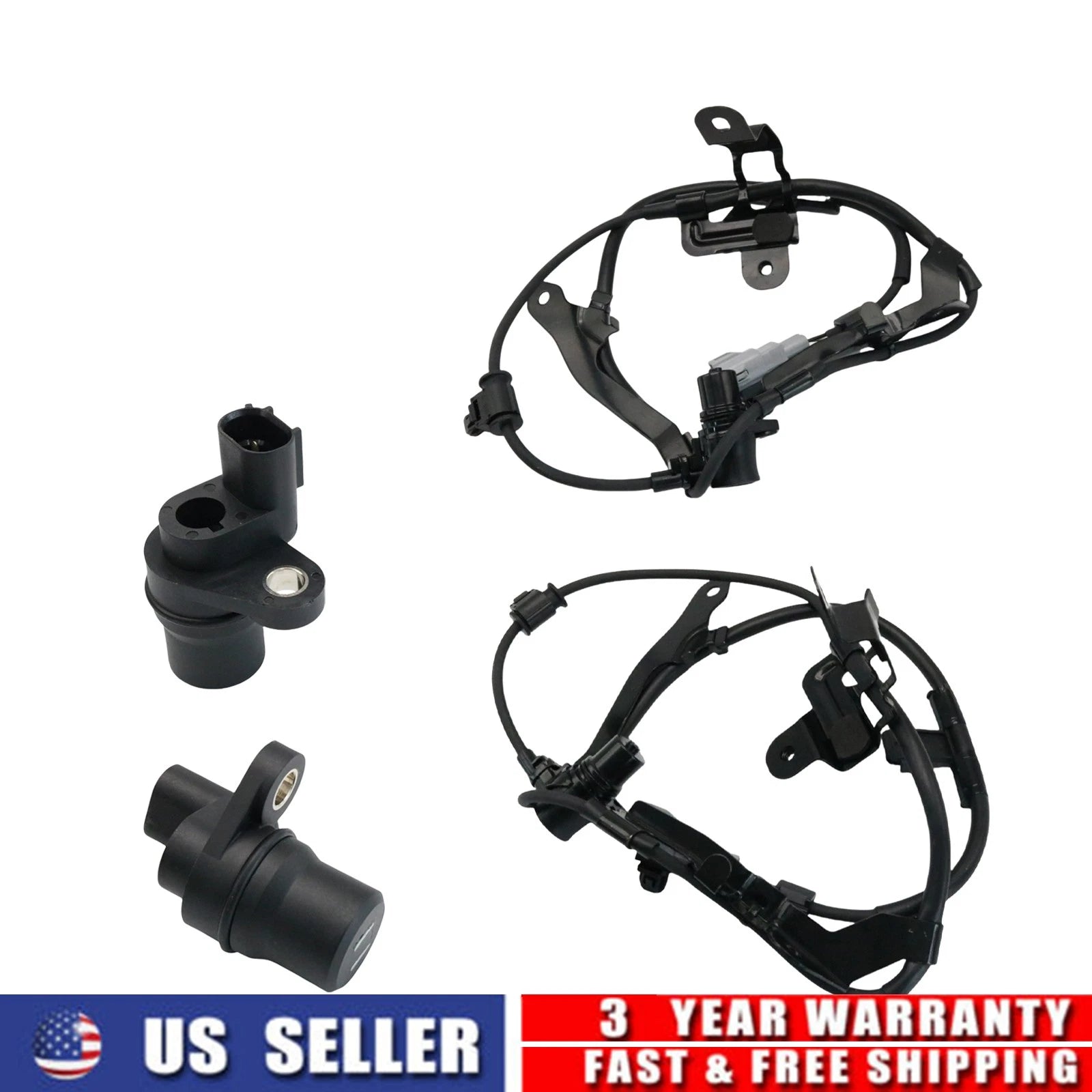 Set of 4 ABS Wheel Speed Sensors for Toyota Tacoma (1998–2004)