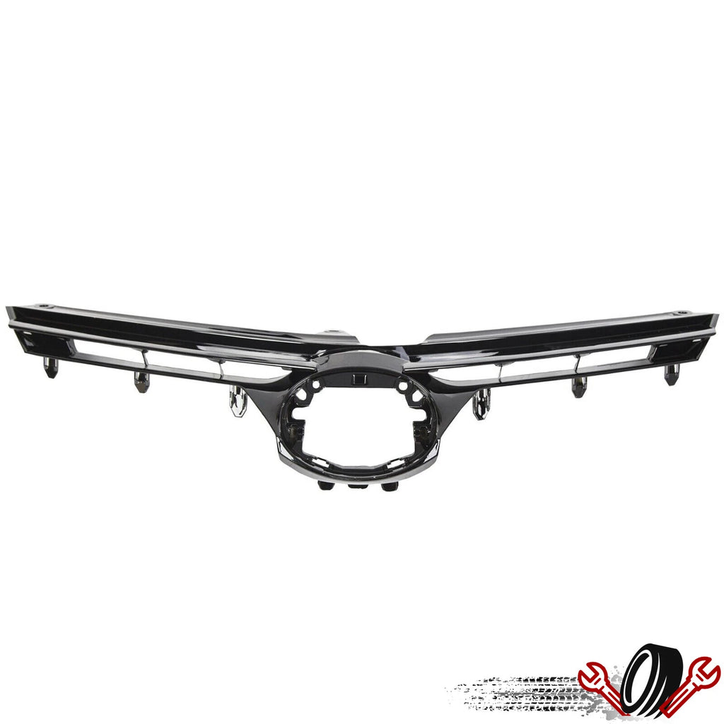 Black Front Bumper Grille for Toyota Corolla (2017–2019)