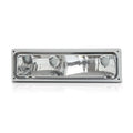 Bumper Light Turn Signal Lamp Chrome for Chevy GMC C10 C/K Suburban (1988–1998)