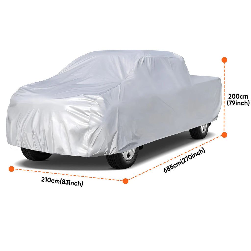 Truck Car Cover Waterproof 270"L x 83"W x 79"H for Universal Fit