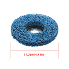 10 Pack Diamond Strip Discs for Angle Grinder (4-1/2" x 7/8")