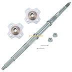 Rear Axle Shaft with Wheel Hub Nuts for Honda TRX300 Fourtrax 300 (1992–2000)