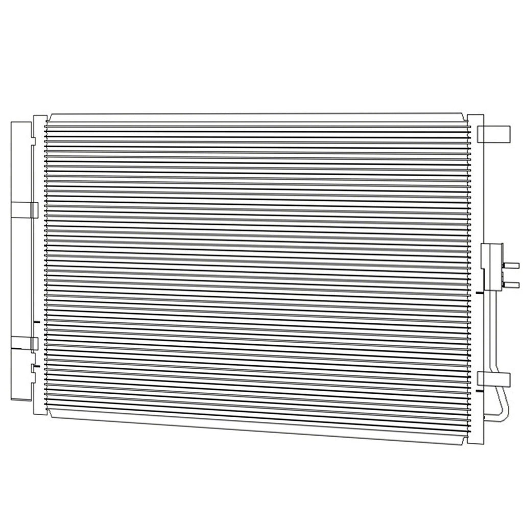 Replacement A C Condenser for Toyota Corolla (2009–2013)