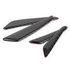 4X Carbon Fiber Style Anti-Collision Door Protector Strip for Mercedes Benz