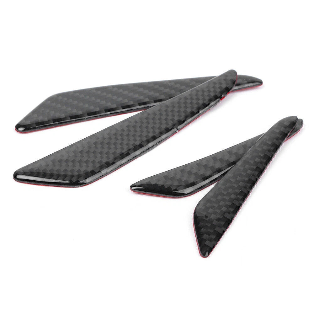4X Carbon Fiber Style Anti-Collision Door Protector Strip for Mercedes Benz
