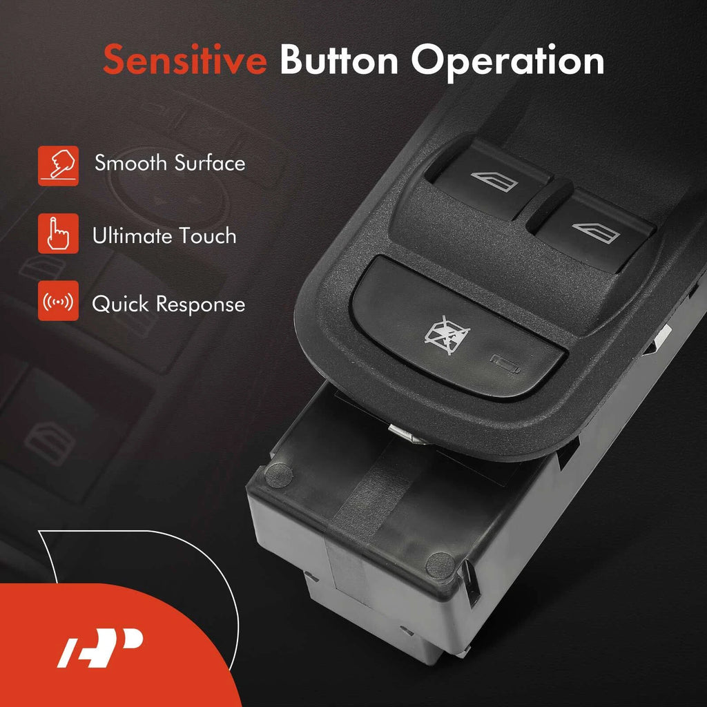 Front Left Power Window Switch for Ford Fiesta (2011-2013)