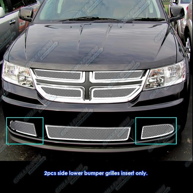 Stainless Steel Chrome Mesh Grille Insert for Dodge Journey (2011–2020)