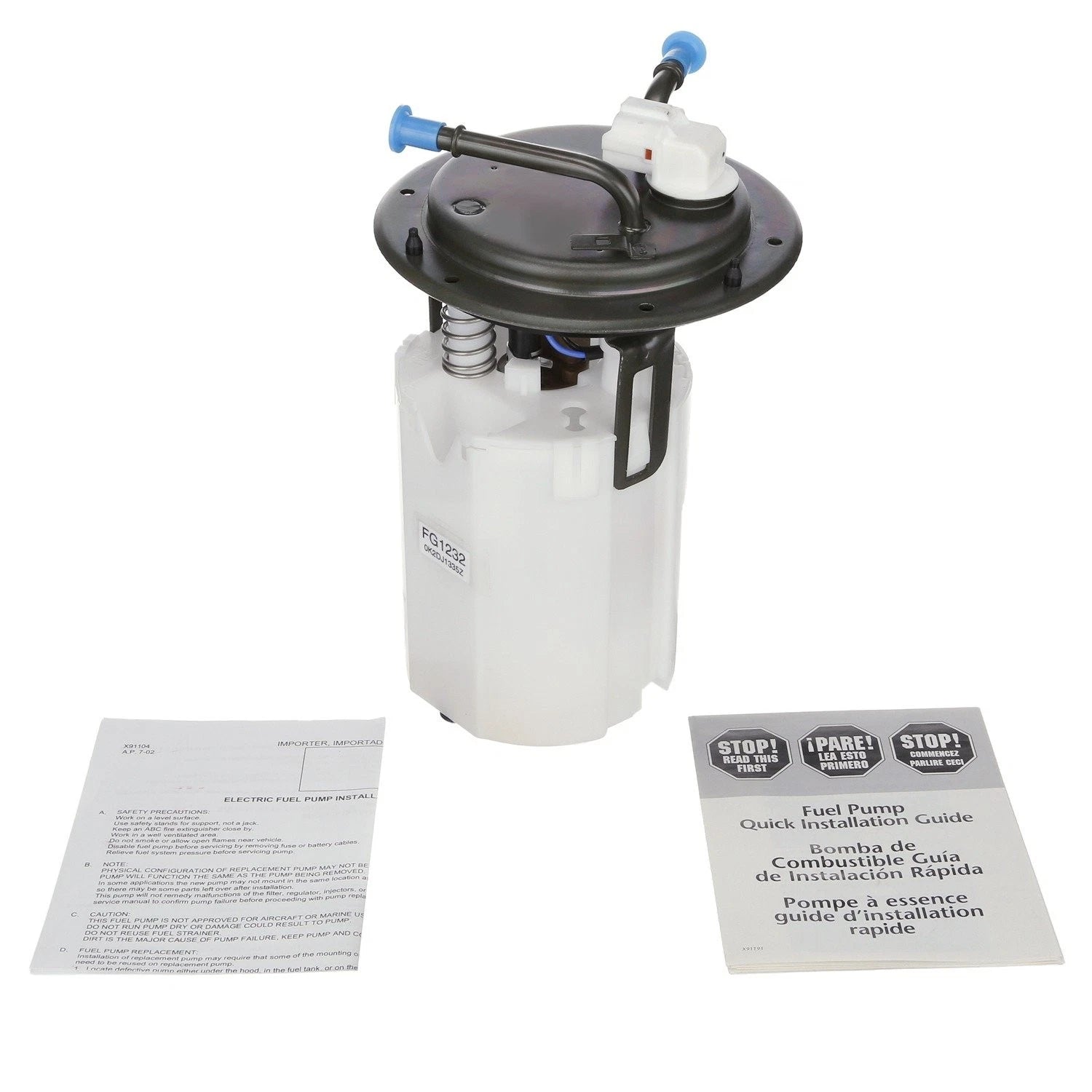 Delphi FG1232 Fuel Pump Module Assembly for Kia Sephia/Spectra (2000–2004)