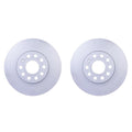 Set of 2 Hella Front 288mm Vented Disc Brake Rotors for A3, Beetle, Golf, Jetta