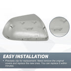 Left Side Mirror Cover Cap for Toyota Highlander (2009–2014) Gray