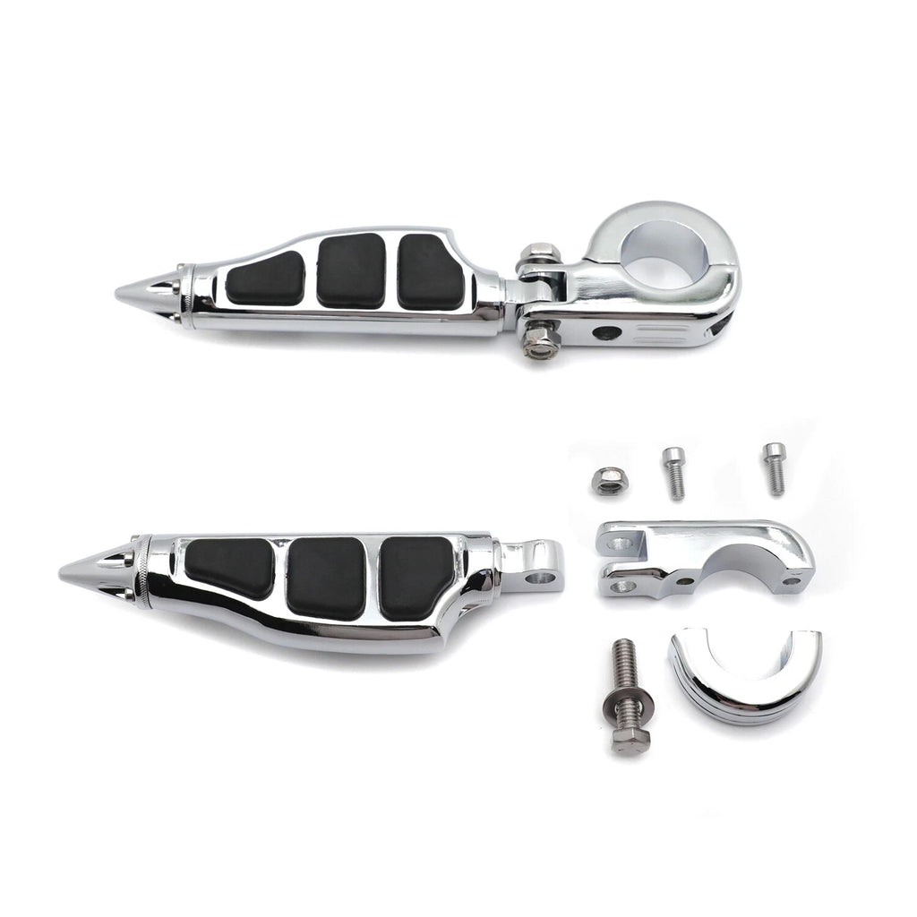 1.25" Highway Stiletto Foot Peg P-Clamps for Honda GoldWing GL (4475)