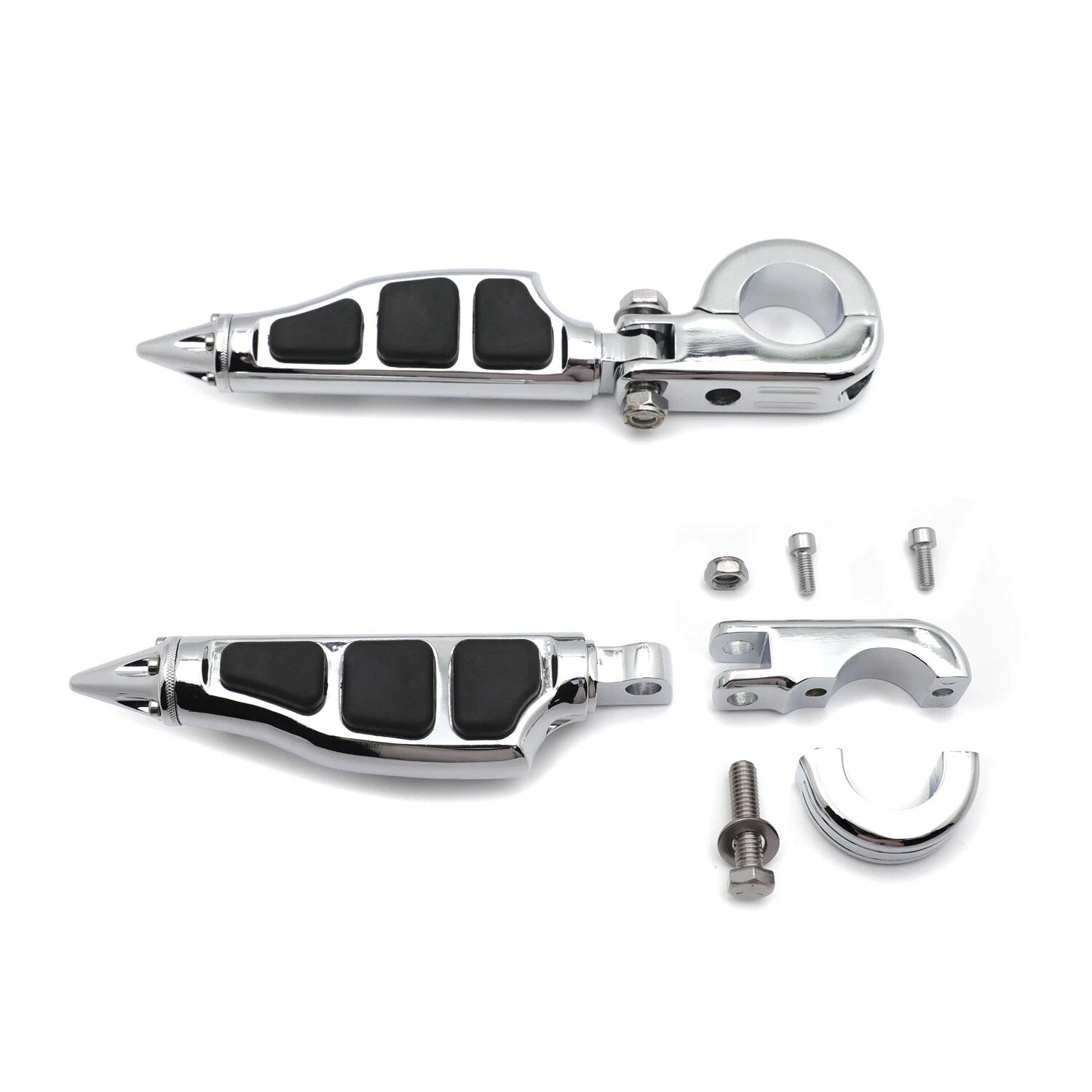 1.25" Highway Stiletto Foot Peg P-Clamps for Honda GoldWing GL (4475)