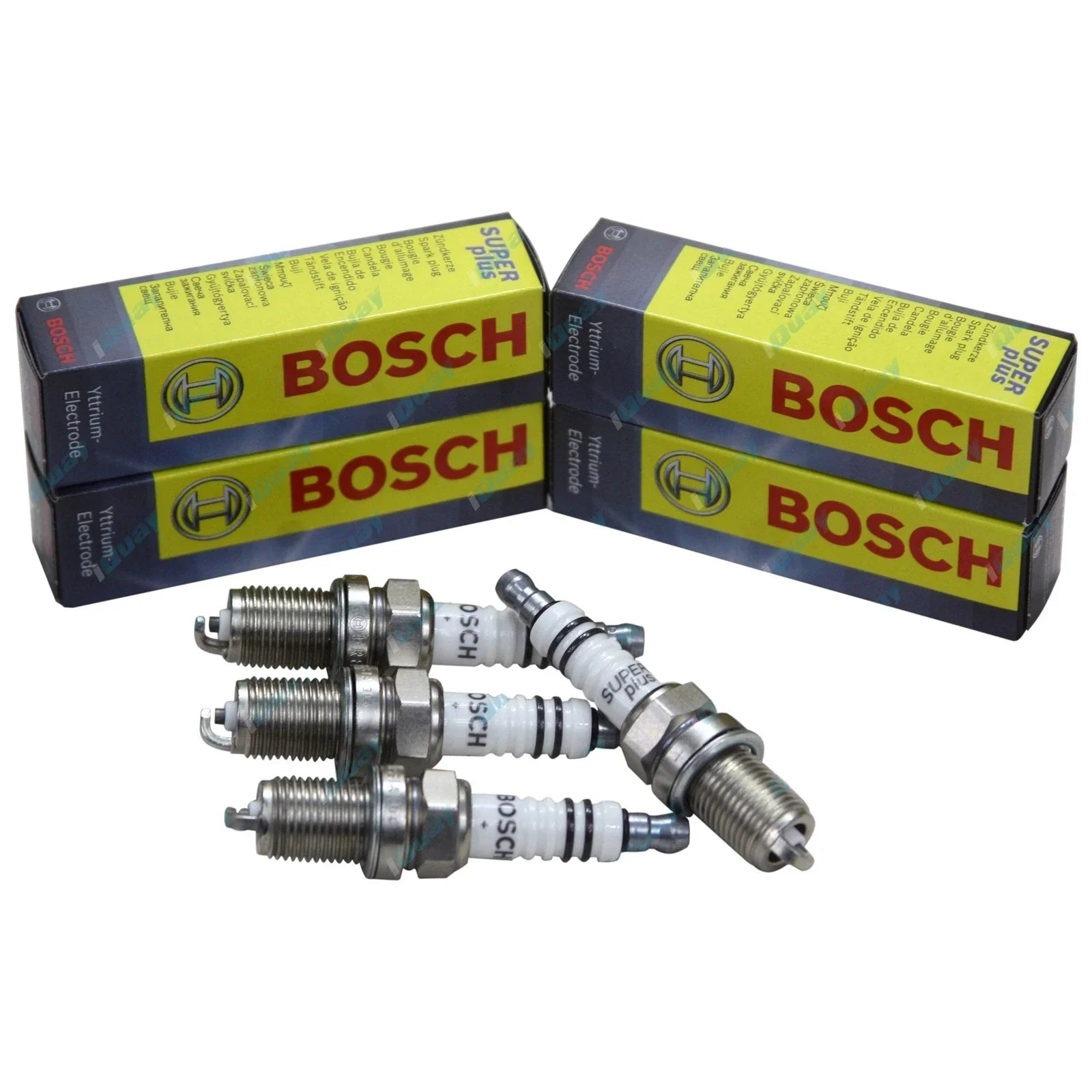 4 x Bosch Spark Plugs for Corolla AE94 7/1991-6/1994 Petrol DOHC 1.6L 4cyl 4A-FE