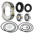 Rear Brake Drum Bearing Seals Shoes Kit for Honda Foreman 400 TRX400FW (1995–2003)
