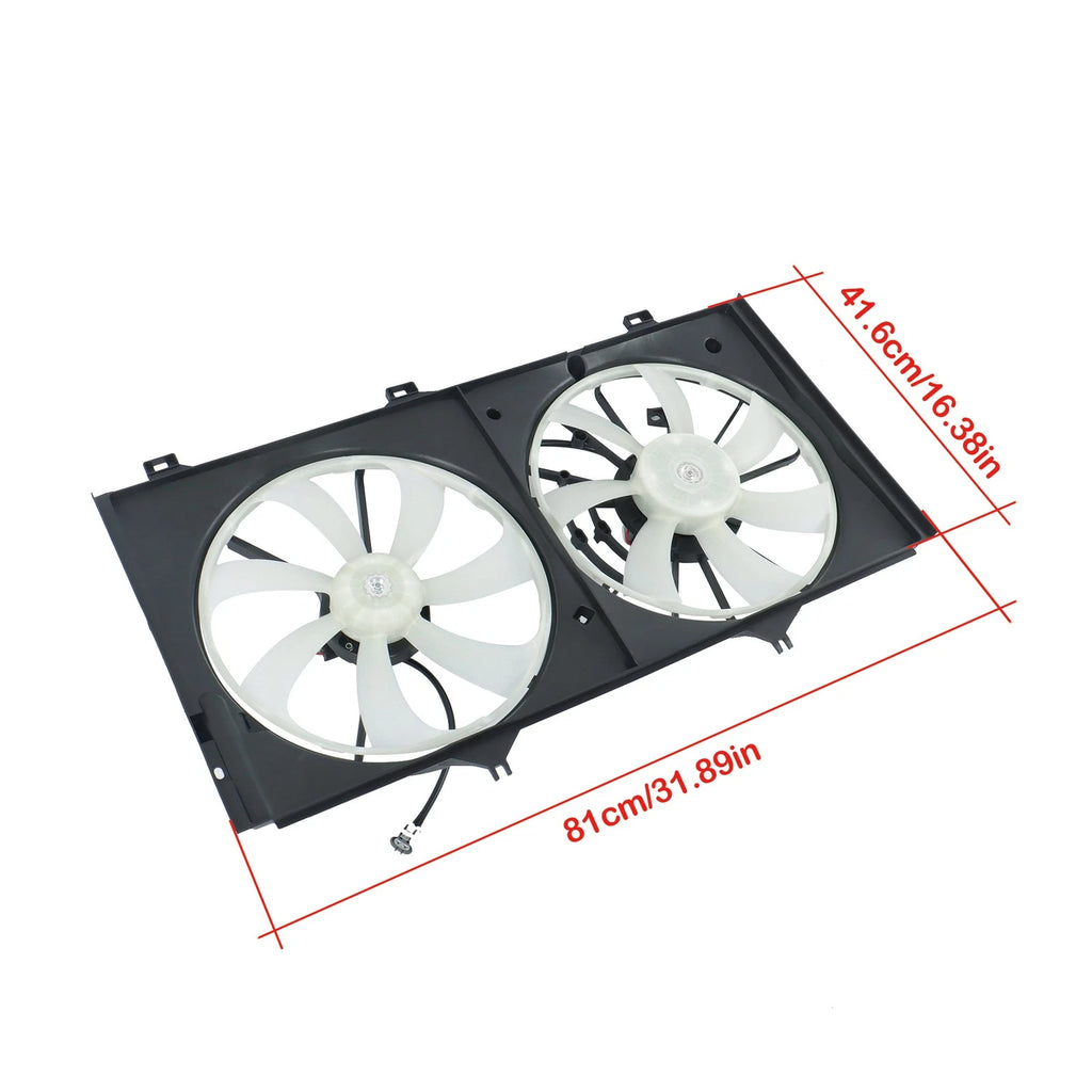 Dual Radiator Cooling Fan for Toyota Camry Avalon (2001–2012)