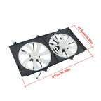 Dual Radiator Cooling Fan for Toyota Camry Avalon (2001–2012)