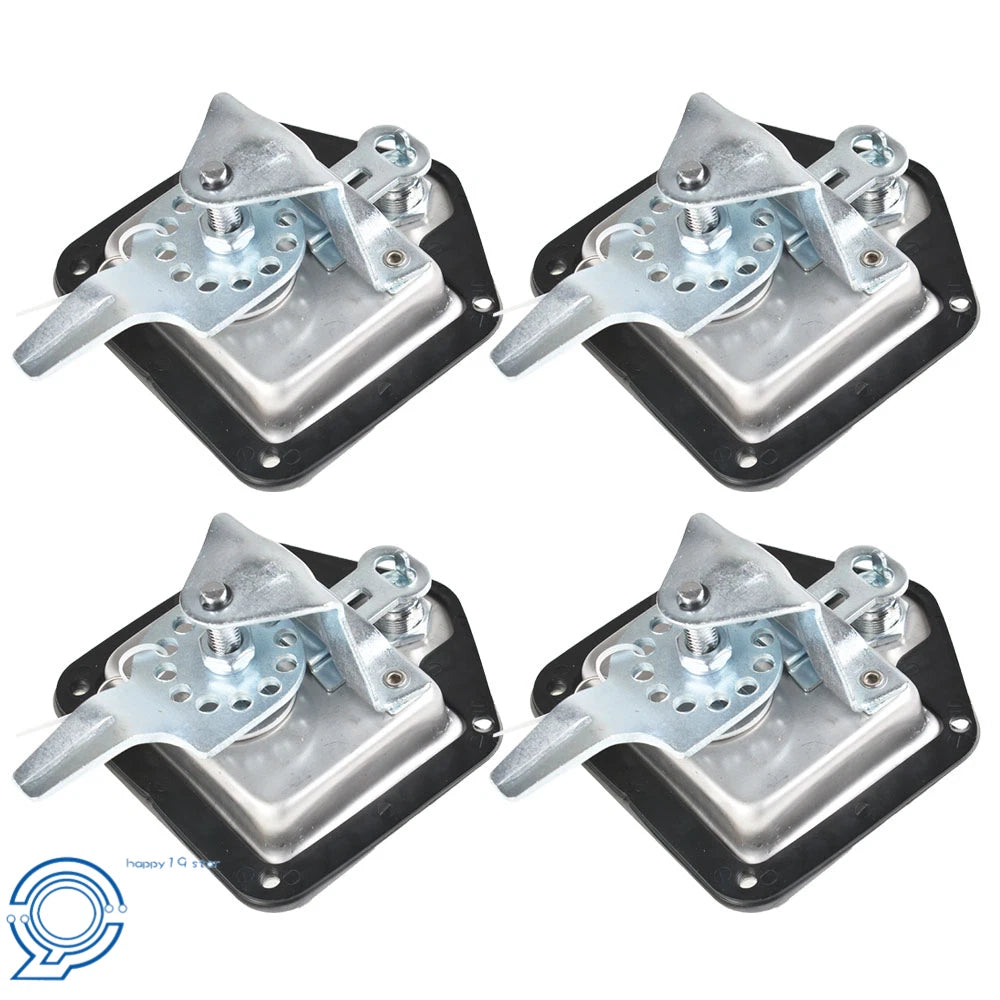 Set of 4 Trailer Door Latch T-Handle Locks for RV Truck Toolbox