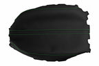 Leather Console Lid Armrest Cover for Acura TLX (2015–2020) Green Stitch