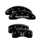 Caliper Covers Black H Style for 1997-2001 Honda Prelude