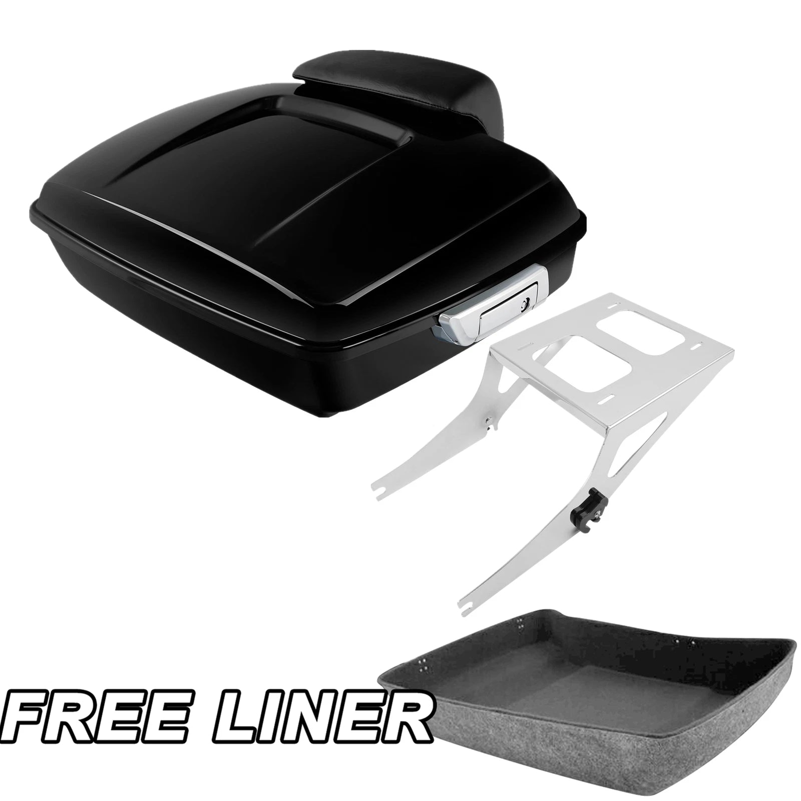 Chopped Trunk Pad for Harley Fat Boy (2008–2016)