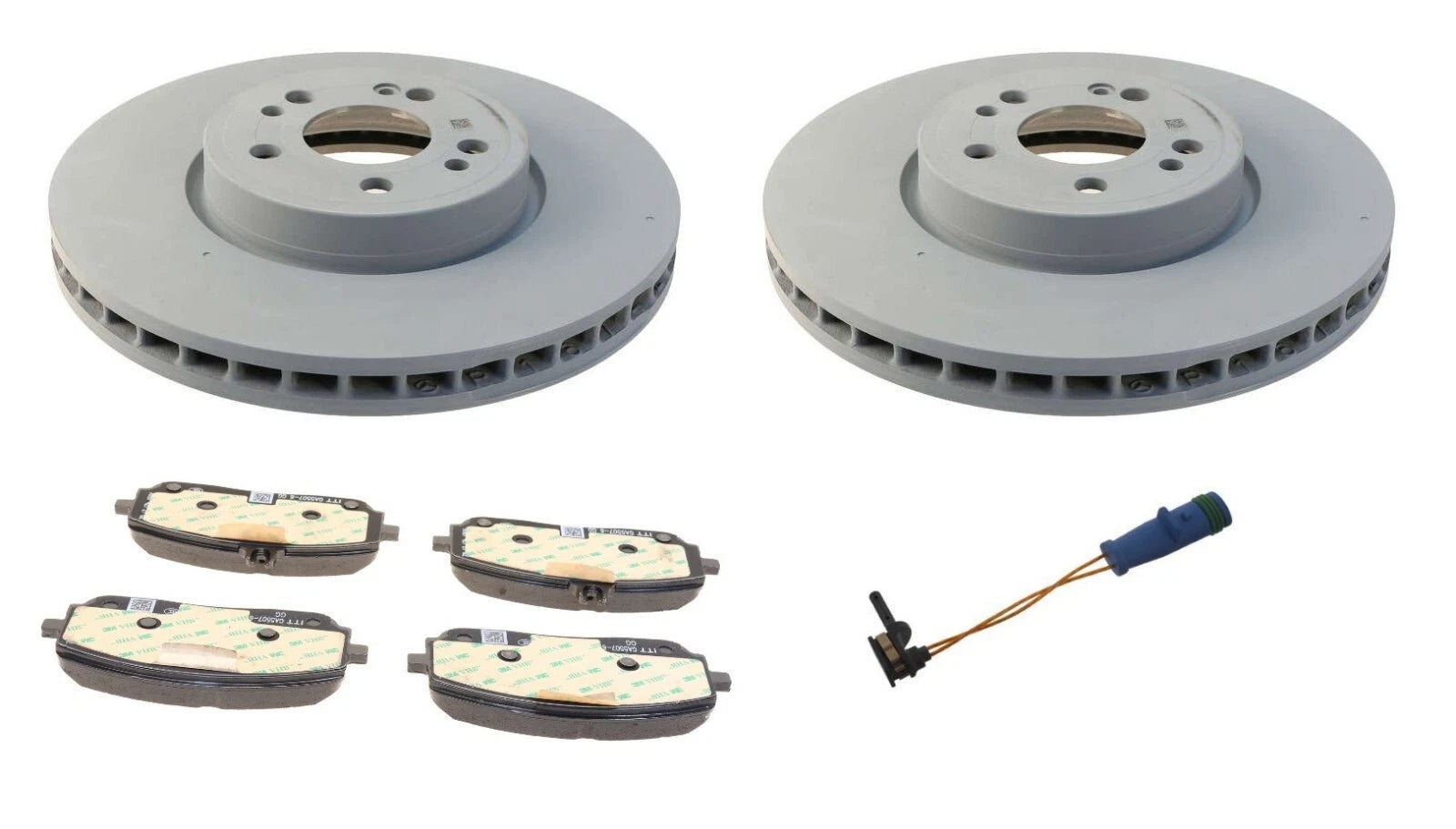 Front Disc Brake Pad and Rotor Kit (282mm) for Mercedes W167 GLE350 (2019–2023)