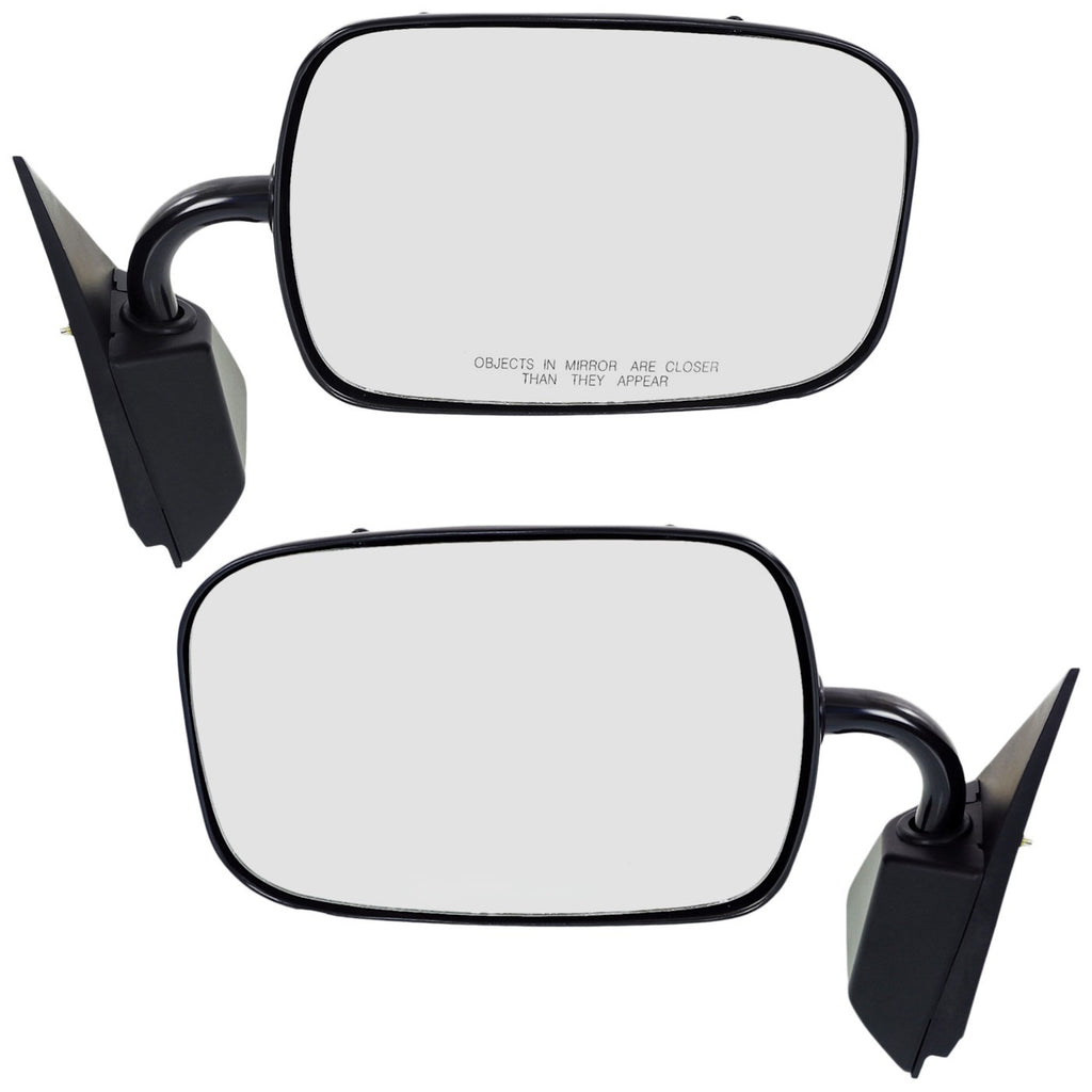Set of 2 Mirrors for Chevy Suburban & GMC (Driver & Passenger Side)