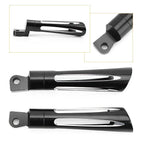CNC Footpegs for Harley Dyna, FSX, FXSB, Sportster XL1200, XG500, 750 (2014-2023)