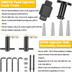 Fuel Injector Rail Assembly Remover & Seal Tools for GM245