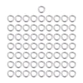 50pcs O-Type Solid Rings for Fishing (304 Stainless Steel)