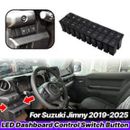LED Dashboard Control Switch Button for Suzuki Jimny (2019–2025)