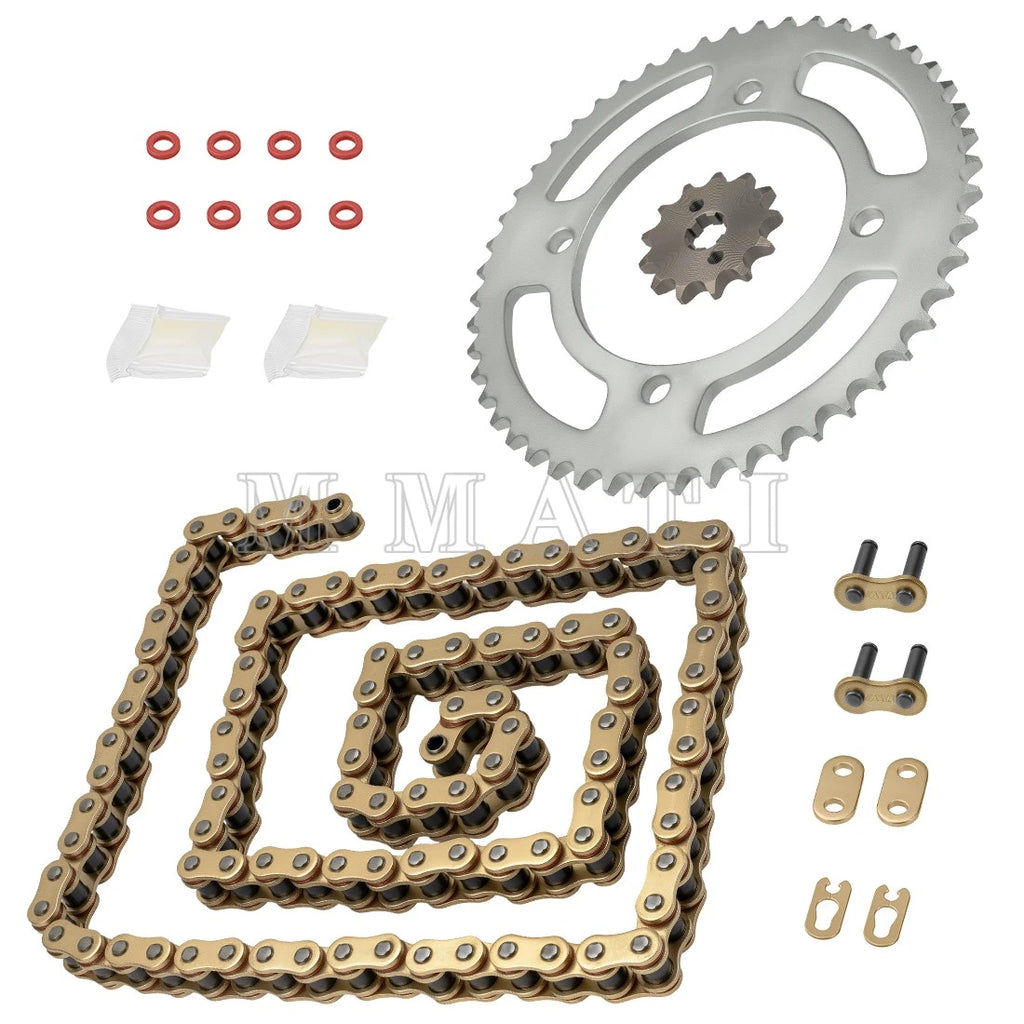 Chain & Sprocket Set for Honda TRX90X Sportrax 90 (1993–2004) 40540-HP2-671