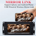 6.8" Android 13 Stereo Radio GPS Navi OBD RDS for Jeep Ram Dodge Chrysler
