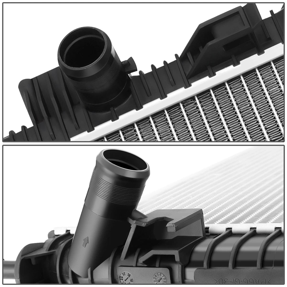 Aluminum Replacement Radiator for Ford Focus 1.0L (2015–2018) DPI 13536