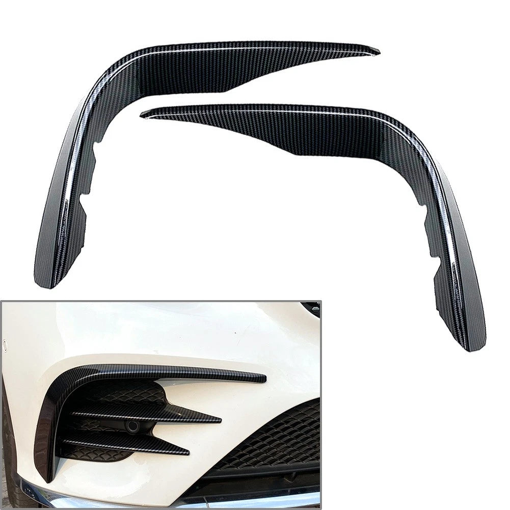Front Bumper Fog Light Cover Trim for Mercedes Benz GLC Class X253 C253 (2016–2019)
