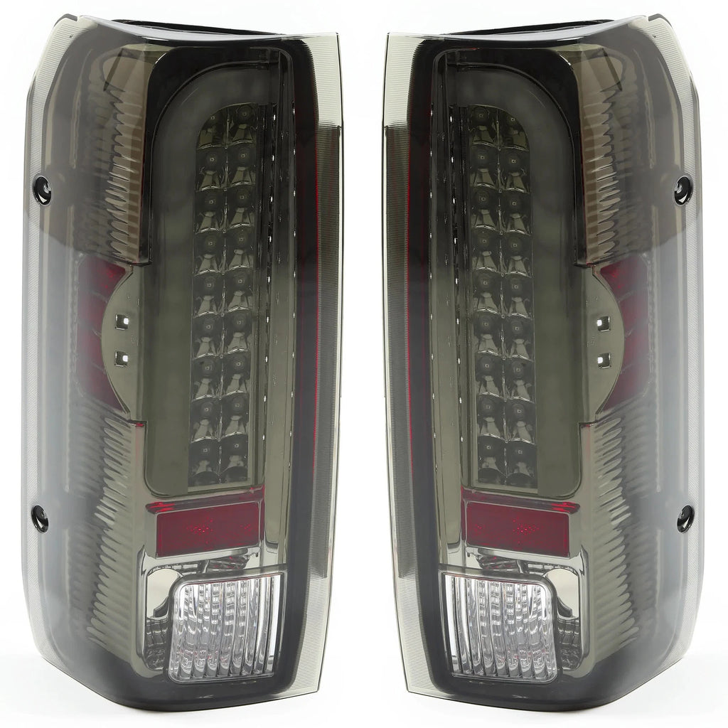 LED Smoked Left & Right Brake Tail Lights for Ford F150 F250 F350 (1990–1997)