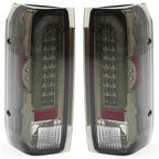 LED Smoked Left & Right Brake Tail Lights for Ford F150 F250 F350 (1990–1997)