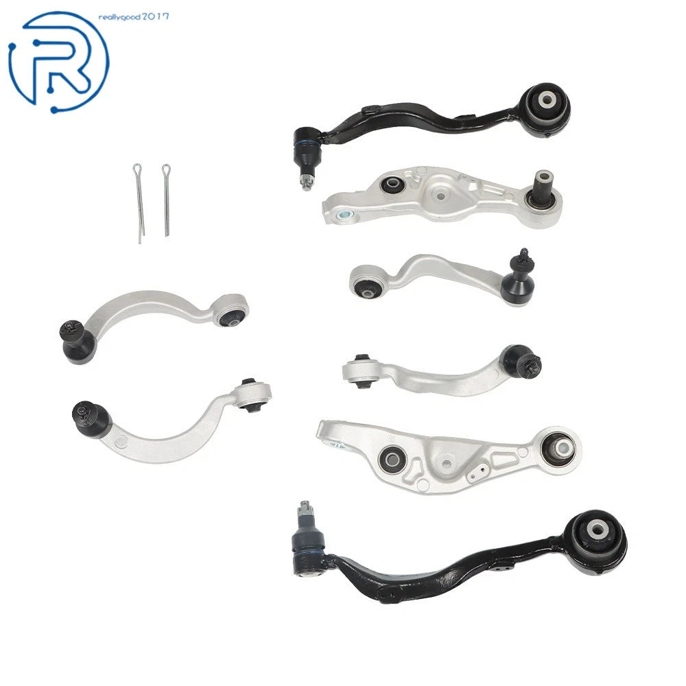 Front Upper Lower Suspension Control Arms Ball Joint Kit for Lexus LS460 (2007–2017)