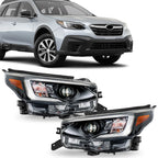 Set of 2 LED Headlights for Subaru Legacy & Outback (2020–2020)