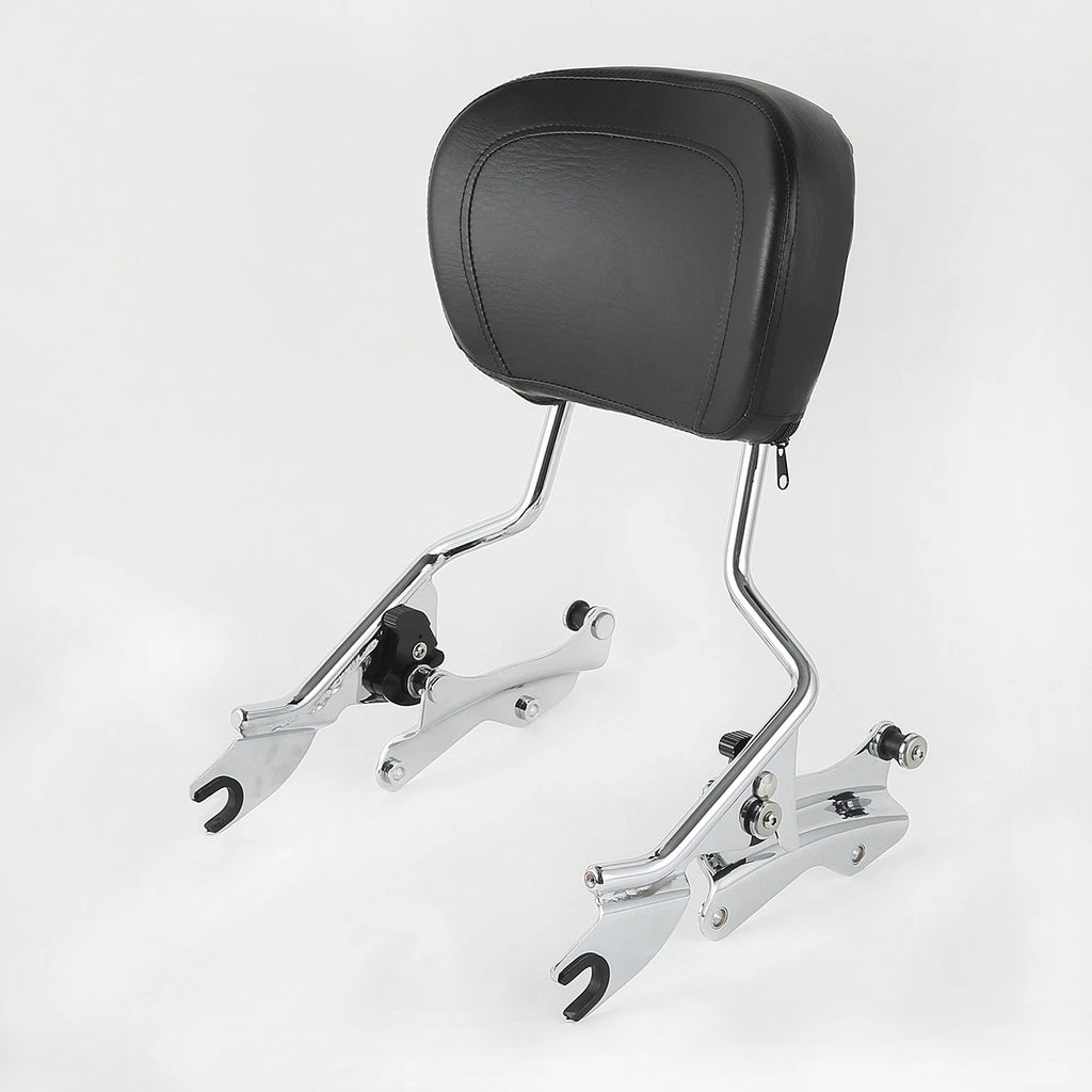 4 Point Docking Kit Backrest Sissy Bar Pad for Harley Street Road Glide (2014–2023)