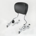 4 Point Docking Kit Backrest Sissy Bar Pad for Harley Street Road Glide (2014–2023)