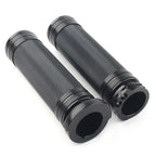 Black Handlebar Handgrip for Harley Sportster Dyna Softail Touring