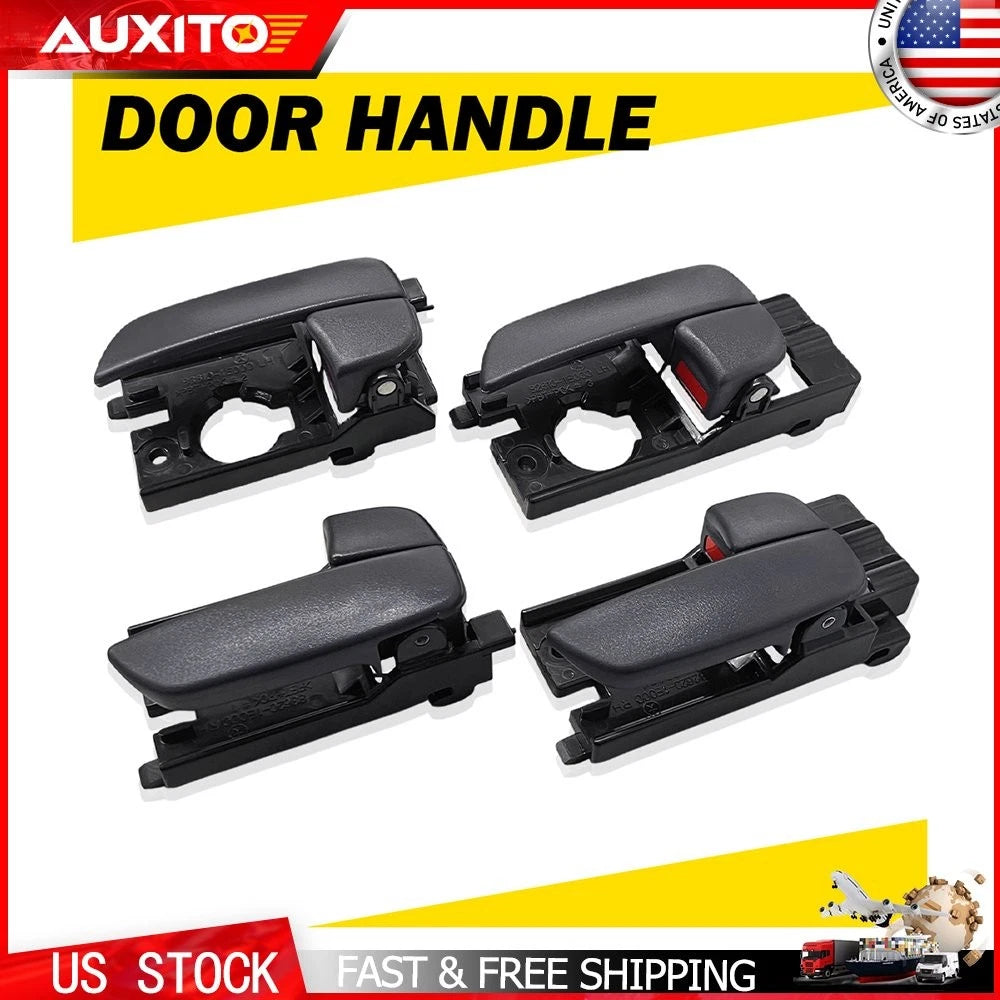 Front Inside Door Handle Pair Set of 2 for Hyundai Accent (2006–2011)