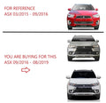 Chrome Lower Front Bar Mould Right Side for Mitsubishi ASX (2010–2017)