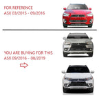 Chrome Lower Front Bar Mould Right Side for Mitsubishi ASX (2010–2017)