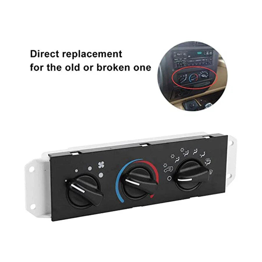 A/C & Heater Control w/ Blower Motor Switch for Wrangler TJ (1997-2006)
