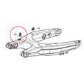 Rear Brake Hose Clamp Guide for Beta RR 200 300 350 390 430 RR-S 500 (2013–2024)