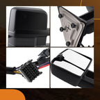 Power Adjustable Side Mirror for Chevy Silverado 1500 Legacy (2019)